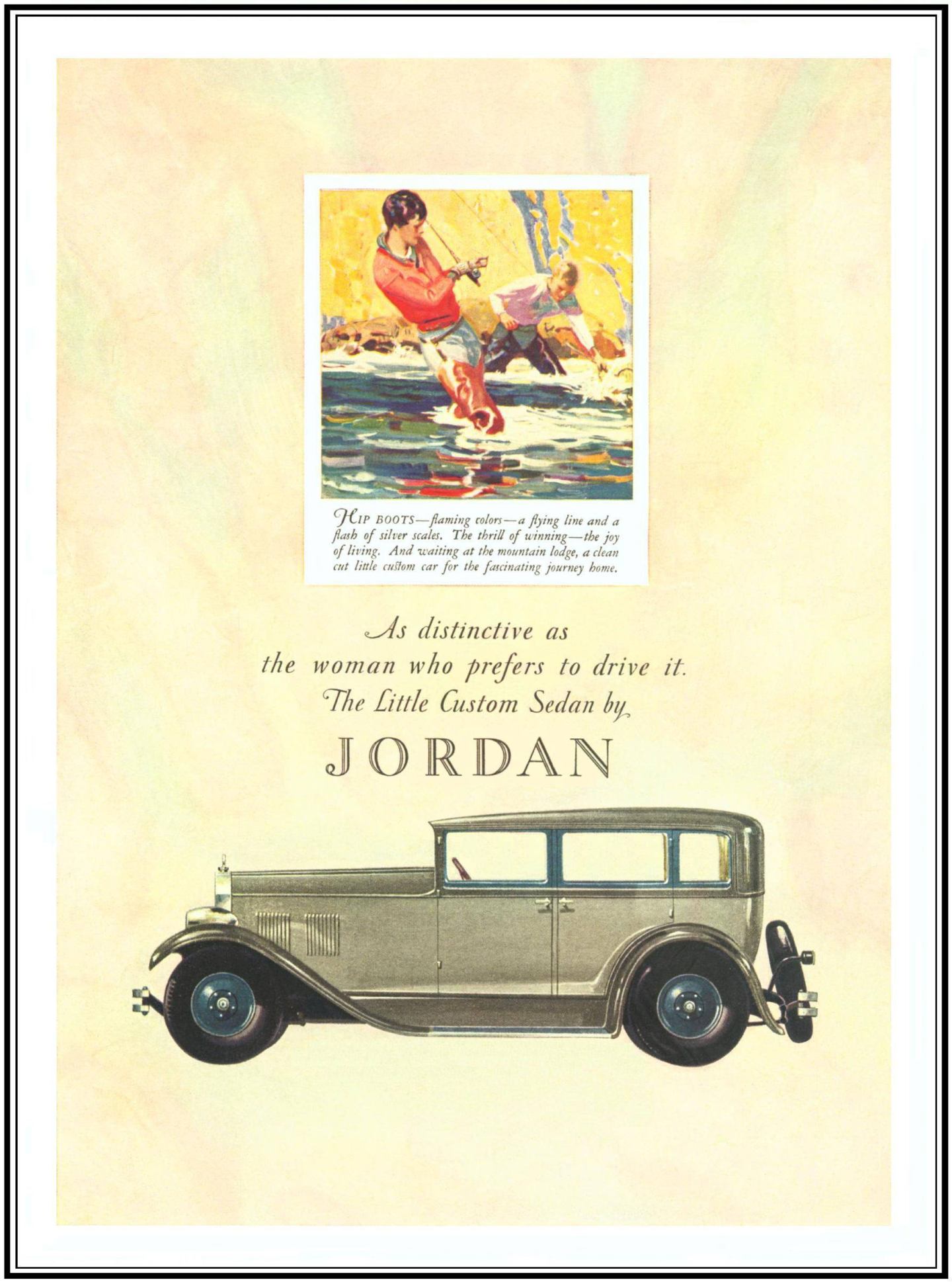 1927 Jordan Auto Advertising